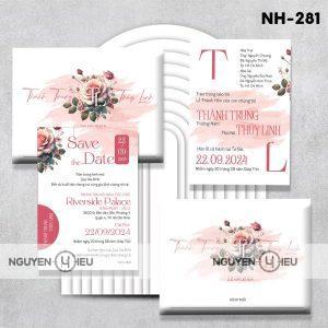 Thiệp cưới Hiếu Nguyễn thiết kế